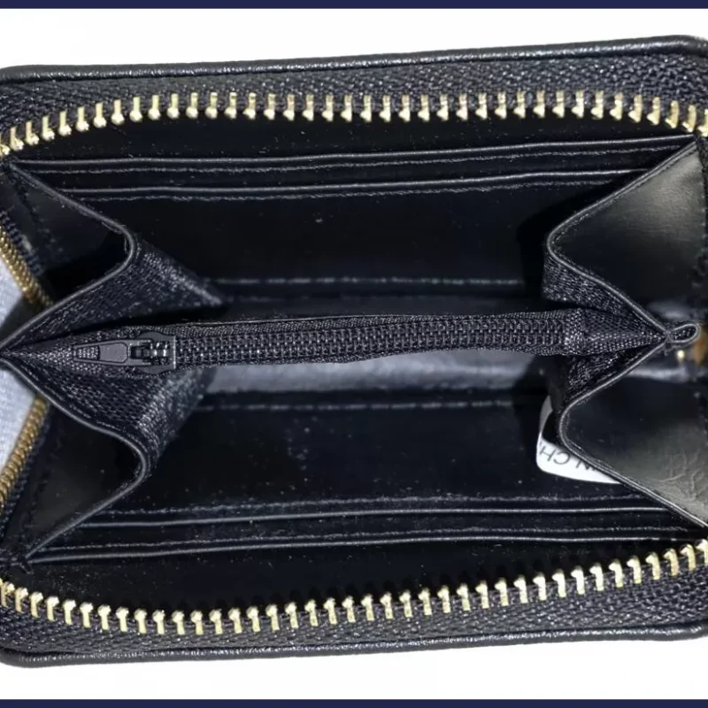 Egyszerű női pénztárca, műbőr, bézs nagymeretunoitaska-hu 3