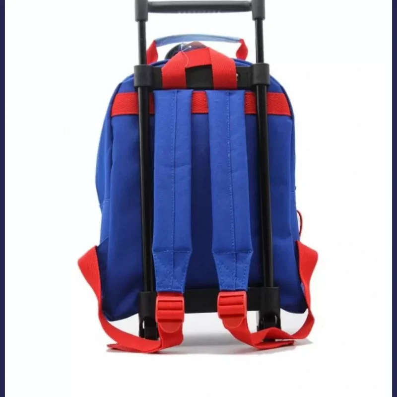 Húzós gyerekhátizsák, Pappa Pig, poliészter, kék nagymeretunoitaska-hu 3