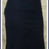 Női elegáns szoknya, sötétkék nagymeretunoitaska-hu 2